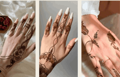 تصویر 2 از حنا هندی قلمی با رنگ دهی مناسب و استفاده آسان